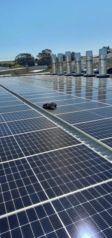 Canadian Solar installation - Bredasdorp