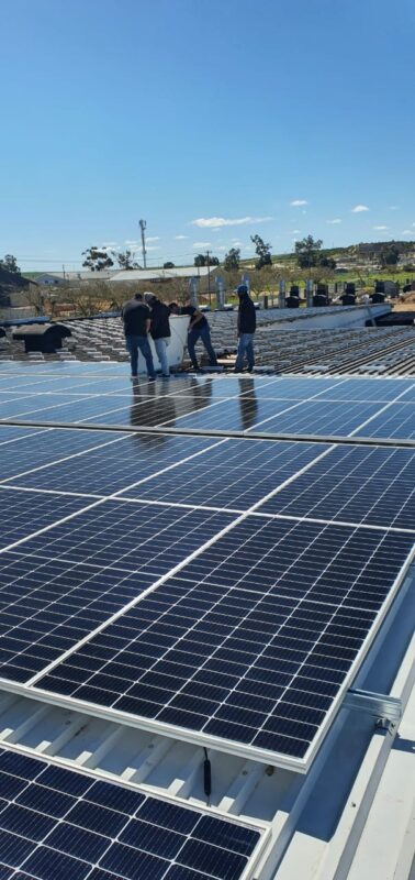 Canadian Solar installation - Bredasdorp