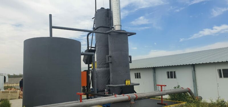 1,2 Megawatts Gasifier - Rainbow Chicken farm