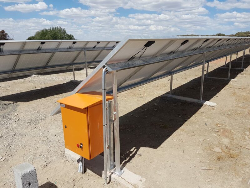 Boarhole 11kw PV off grid