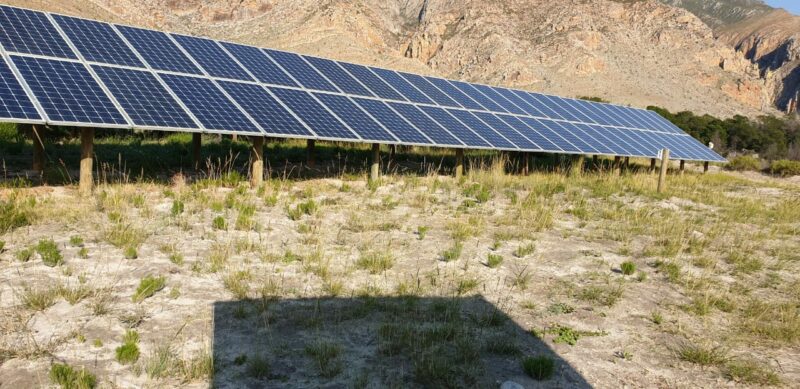 PV boarhole installation